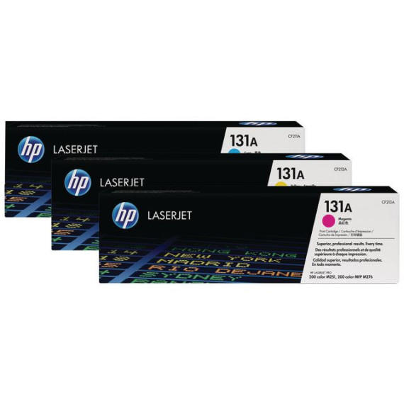 Toner HP U0SL1AM 131A 1.8K C/M/Y(3)