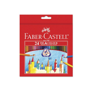 Fargeblyant FABER-CASTELL Tri Color (24)