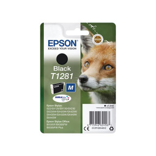 Blekk EPSON T1281 C13T12814022 sort