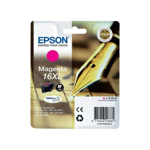 Blekk EPSON 16XL C13T16334012 magenta