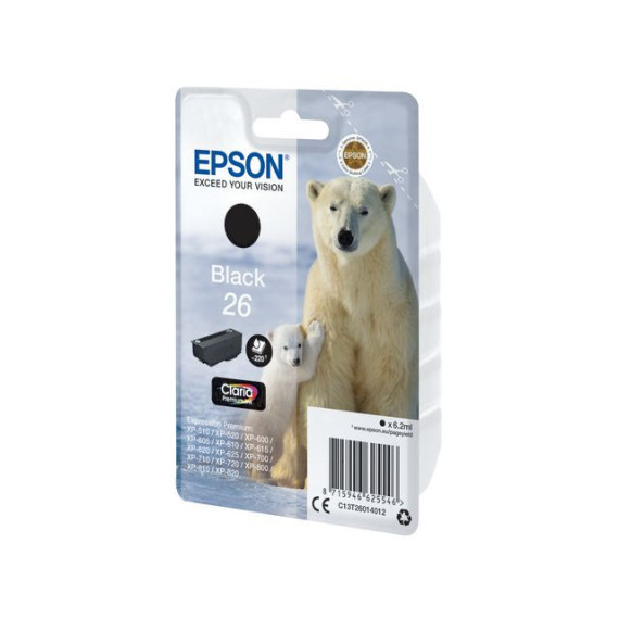 Blekk EPSON 26 C13T26014012 sort