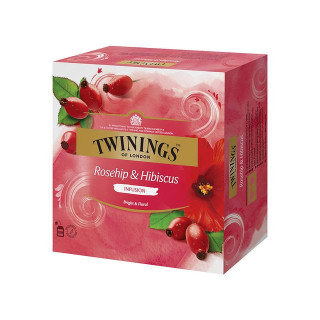 Te TWININGS Nype og hibiskus (100)