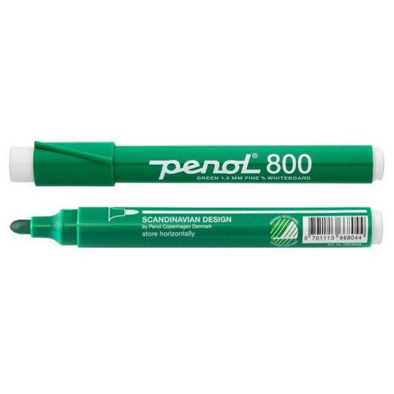Whiteboardpenn PENOL 800 rund grønn