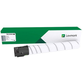 Toner LEXMARK 76C00K0 18,5k sort