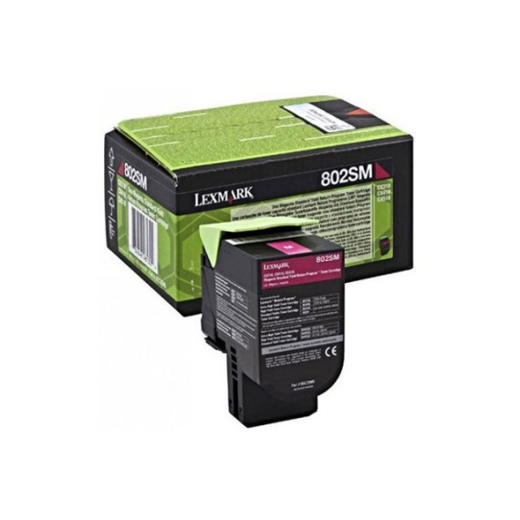 Toner Lexmark CX310dn 80C2SME rød