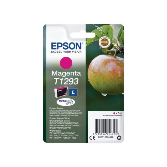 Blekk EPSON T1293 C13T12934012 magenta