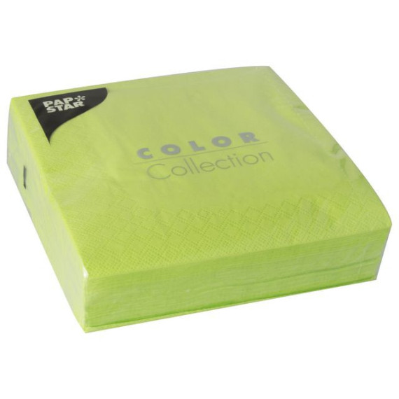 Serviett PAPSTAR 3L 33x33cm lime (50)