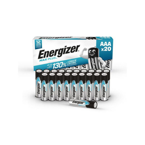 Batteri ENERGIZER Max Plus AAA (20)