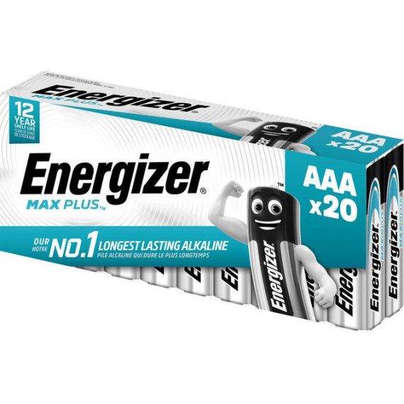 Batteri ENERGIZER Max Plus AAA (20)