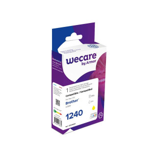 Blekk WECARE BROTHER LC1240Y Gul