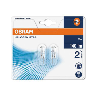 Lyspære OSRAM halostar 10W 12V G4(2)