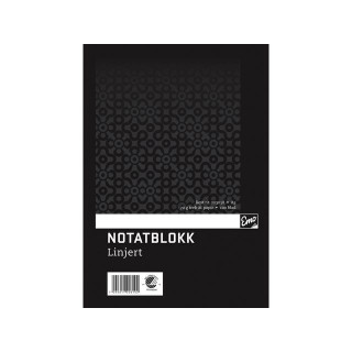 Notatblokk EMO A5 70g 100bl linj spiral