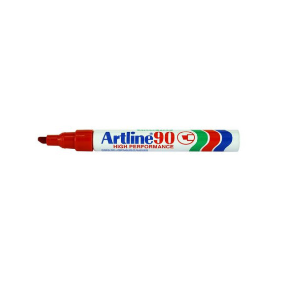 Merkepenn Artline 90 2,5 mm rød