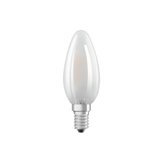 Lyspære OSRAM LED candel frosted E14 dim