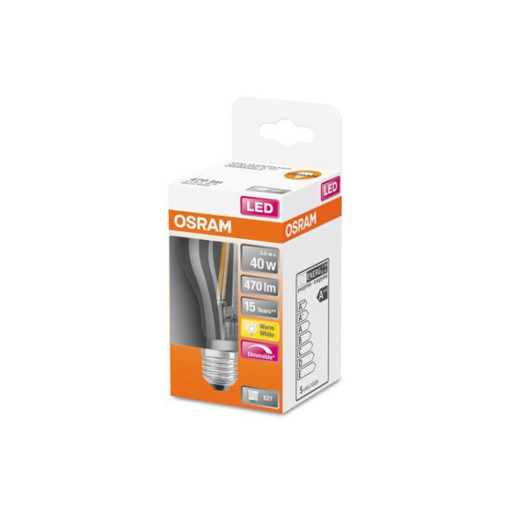 Lyspære OSRAM classic A40 K E27 dim