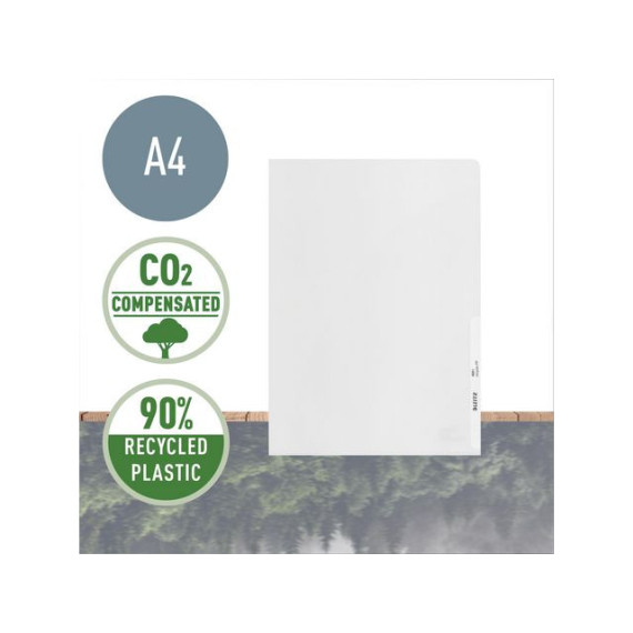 Plastomslag LEITZ Recycle A4 PP (100)