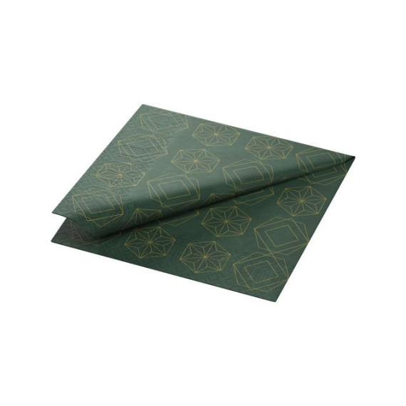 Serviett DUNI 3L 33cm G.Star green (250)