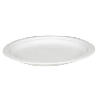 Tallerken ABENA bagasse 23cm (50)