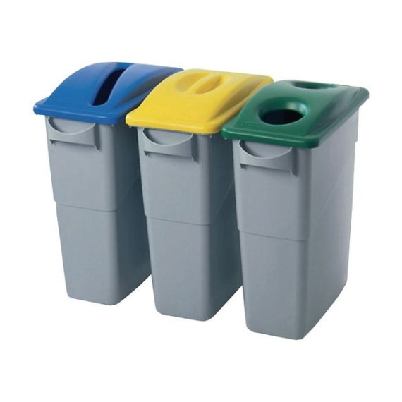 Avfallsbeholder RUBBERMAID Slim Jim 87L