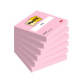 Notatblokk POST-IT 76x76mm rosa (6)