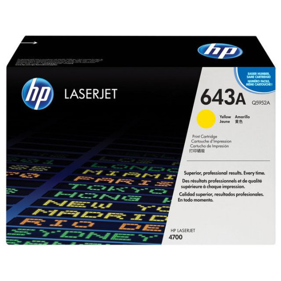 Toner HP Q5952A 10K gul