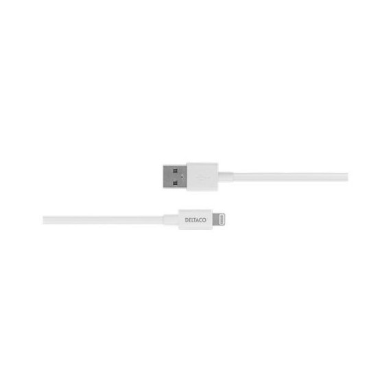 Kabel DELTACO USB-A til Lightning, 2m