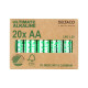 Batteri DELTACO Alkaline AA/LR6 (20)