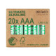 Batteri DELTACO Alkaline AAA/LR03 (20)