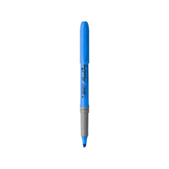 Tekstmarker BIC Highlighter Grip blå