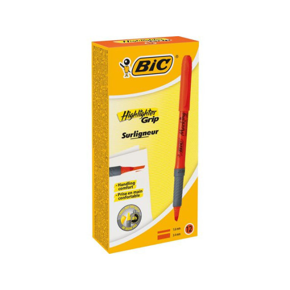 Tekstmarker BIC Highlighter Grip orange