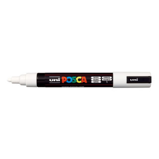 Paintmarker UNI Posca PC-5M hvit