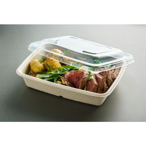 Mikrobeger bagasse 16x23cm 950ml (75)