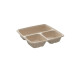 Mikrobeger bagasse 23x23cm 3R (75)