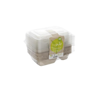 Mikrobeger bagasse m/lokk 2R 750ml (15)