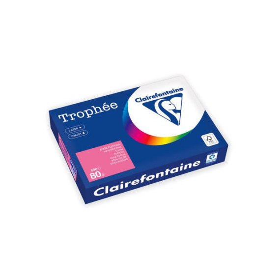 Kopipapir TROPHEE A4 80g rosa (500)