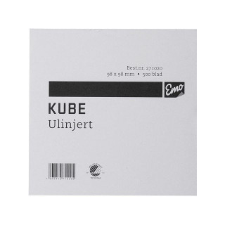 Kube EMO 98x98mm limt 500 blad ulinjert