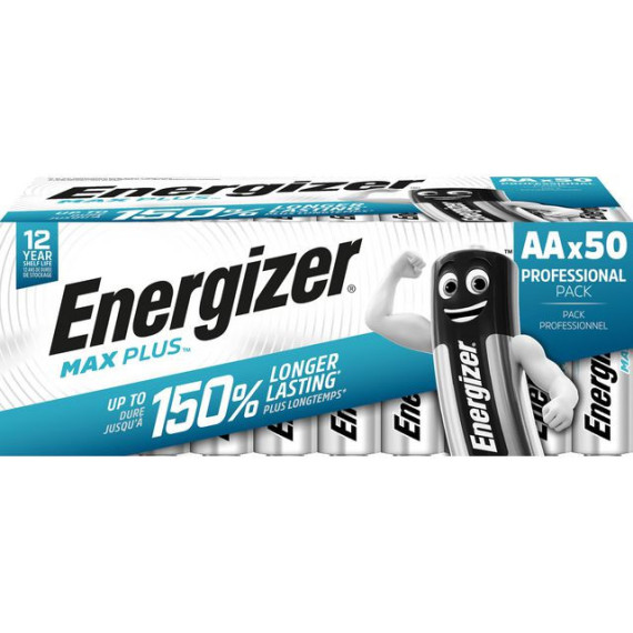 Batteri ENERGIZER max plus AA(50)