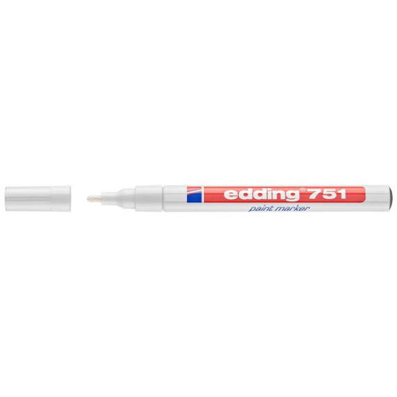 Paintmarker EDDING 751 hvit