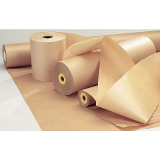 Papir ubleket kraft 40g 40cm 5kg/rull