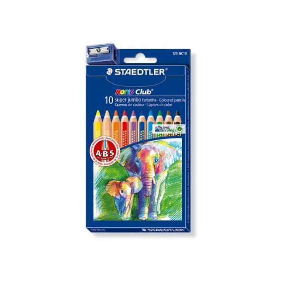 Fargeblyant STAEDTLER Noris Jumbo (10)