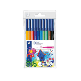 Tusj STAEDTLER Noris ass. farger (10)