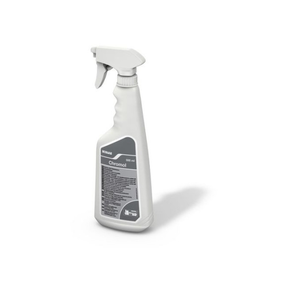 Stål og metallglans ECOLAB Chromol 500ml