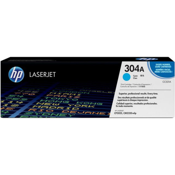 Toner HP CC531A 2.8K blå