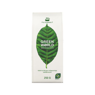 Kaffe GREEN WORLD filtermalt økolog 250g