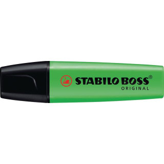 Tekstmarker STABILO Boss grønn