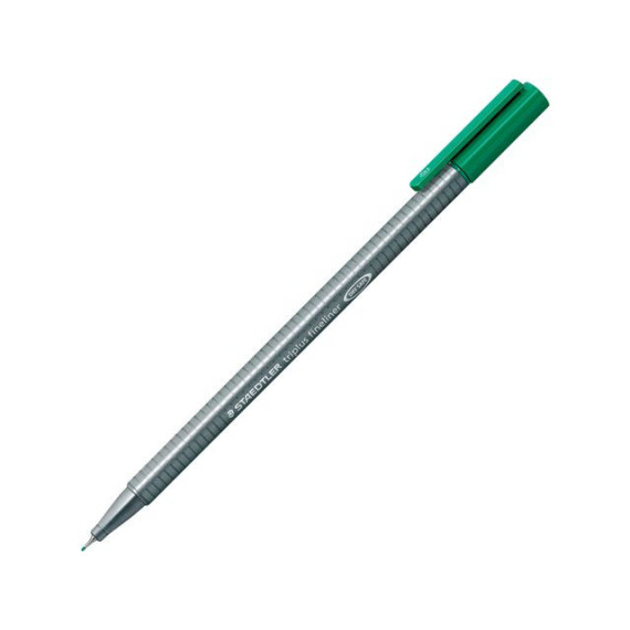 Fiberpenn STAEDTLER Triplus 0,3mm grønn