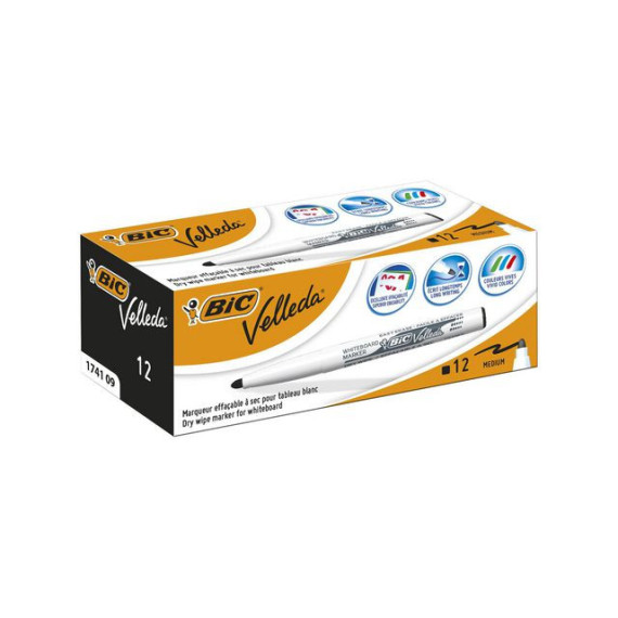 Whiteboardpenn BIC Velleda 1741 sort