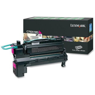 Toner LEXMARK C792A1MG 6K rød