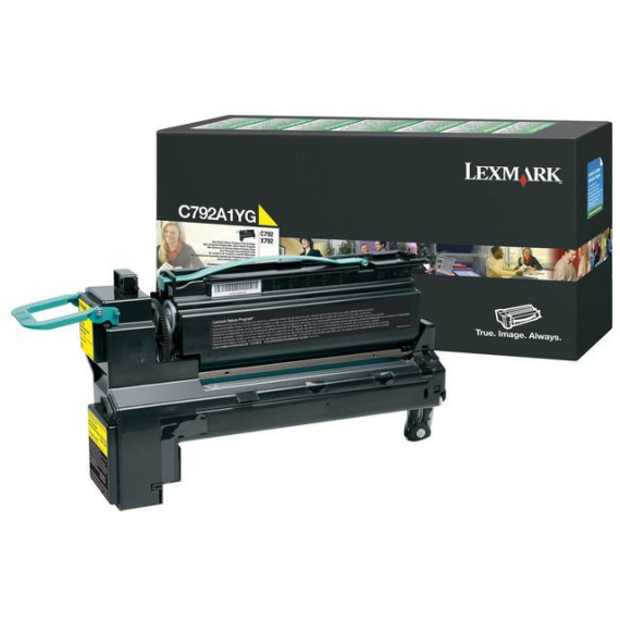 Toner LEXMARK C792A1YG 6K gul