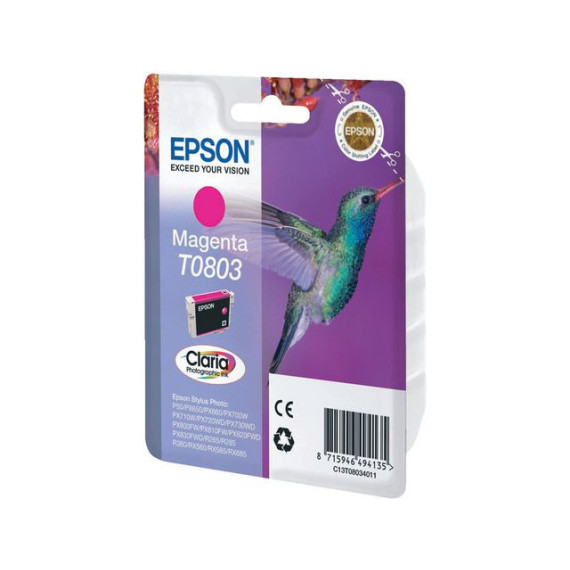 Blekk EPSON T0803 C13T08034011 rød